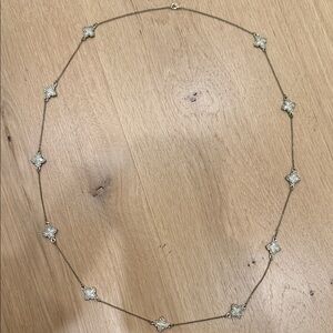 Elegant Gold and Silver Star Necklace